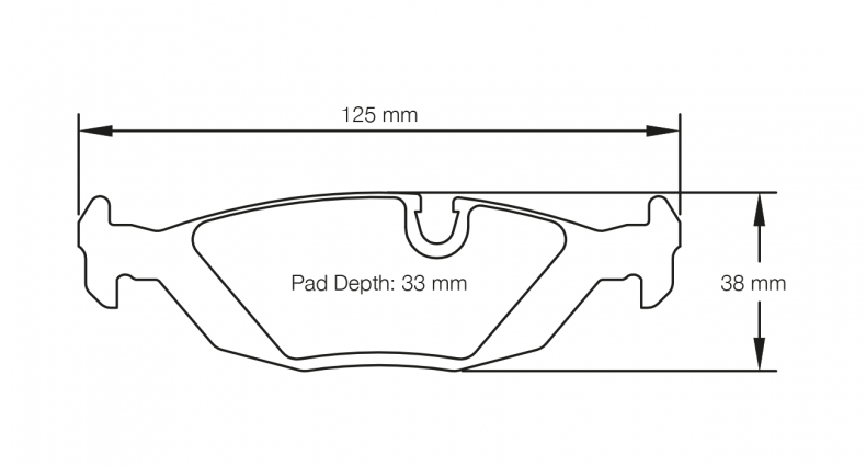 Pagid 1141 Brake Pad