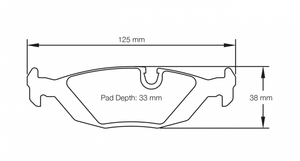 Pagid 1141 Brake Pad