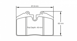 Pagid 1203 Brake Pad