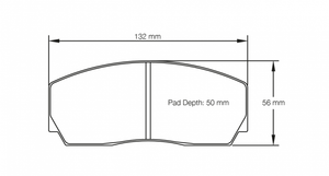 Pagid Racing 1270 Brake Pad