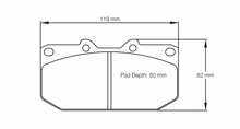 Load image into Gallery viewer, Pagid 1406 Brake Pad