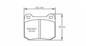 Pagid 1587 Brake Pad