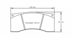 Pagid 1607 Brake Pad