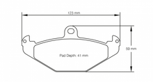 Load image into Gallery viewer, Pagid 1682 Brake Pad