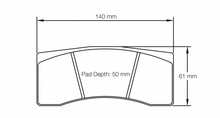 Load image into Gallery viewer, Pagid 1896 Brake Pad