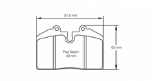 Load image into Gallery viewer, Pagid 1916 Brake Pad