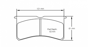 Pagid 2205 Brake Pad