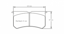 Load image into Gallery viewer, Pagid 2206 Brake Pad