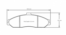 Load image into Gallery viewer, Pagid 2213 Brake Pad