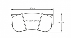 Pagid 2560 Brake Pad