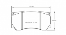 Load image into Gallery viewer, Pagid 3277 Brake Pad