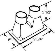 Load image into Gallery viewer, HRP Brake Ducting : BB7008