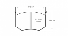 Load image into Gallery viewer, Pagid 4508 Brake Pad