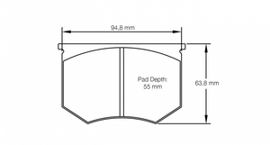 Pagid 4508 Brake Pad