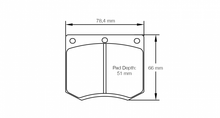Load image into Gallery viewer, Pagid 4905 Brake Pad