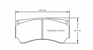 Pagid 8050 Brake Pad