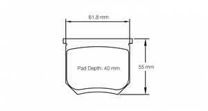 Pagid 8055 Brake Pad