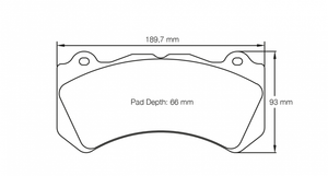 Pagid 8081 Brake Pad