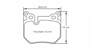 Pagid 8085 Brake Pad