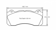 Load image into Gallery viewer, Pagid 8203 Brake Pad