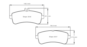 Pagid 8246 Brake Pad