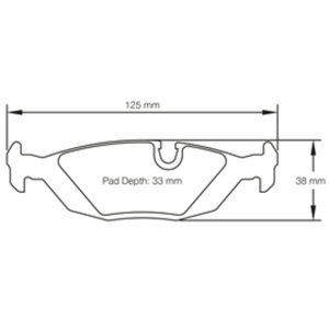 Pagid Brake Pads Shop By Shape No.