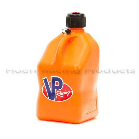 VP Racing - UTILITY JUG 5 GAL ORANGE SQUARE